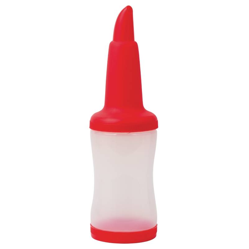 Bouteille Verseuse Rouge - 1.08 Litres - 340x100mm
