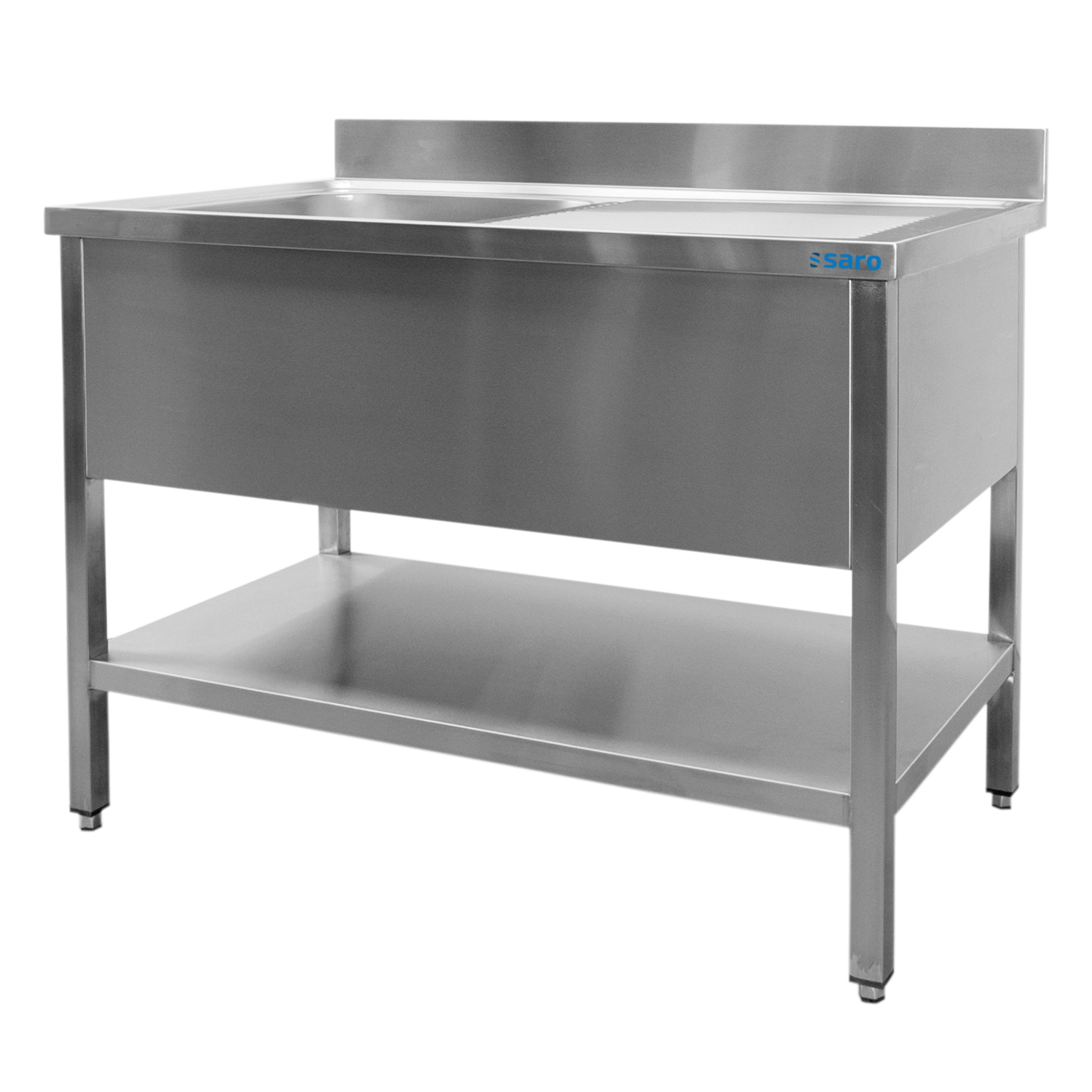 SARO Plonge 1 bac, gauche - L 2000 x P 700 mm