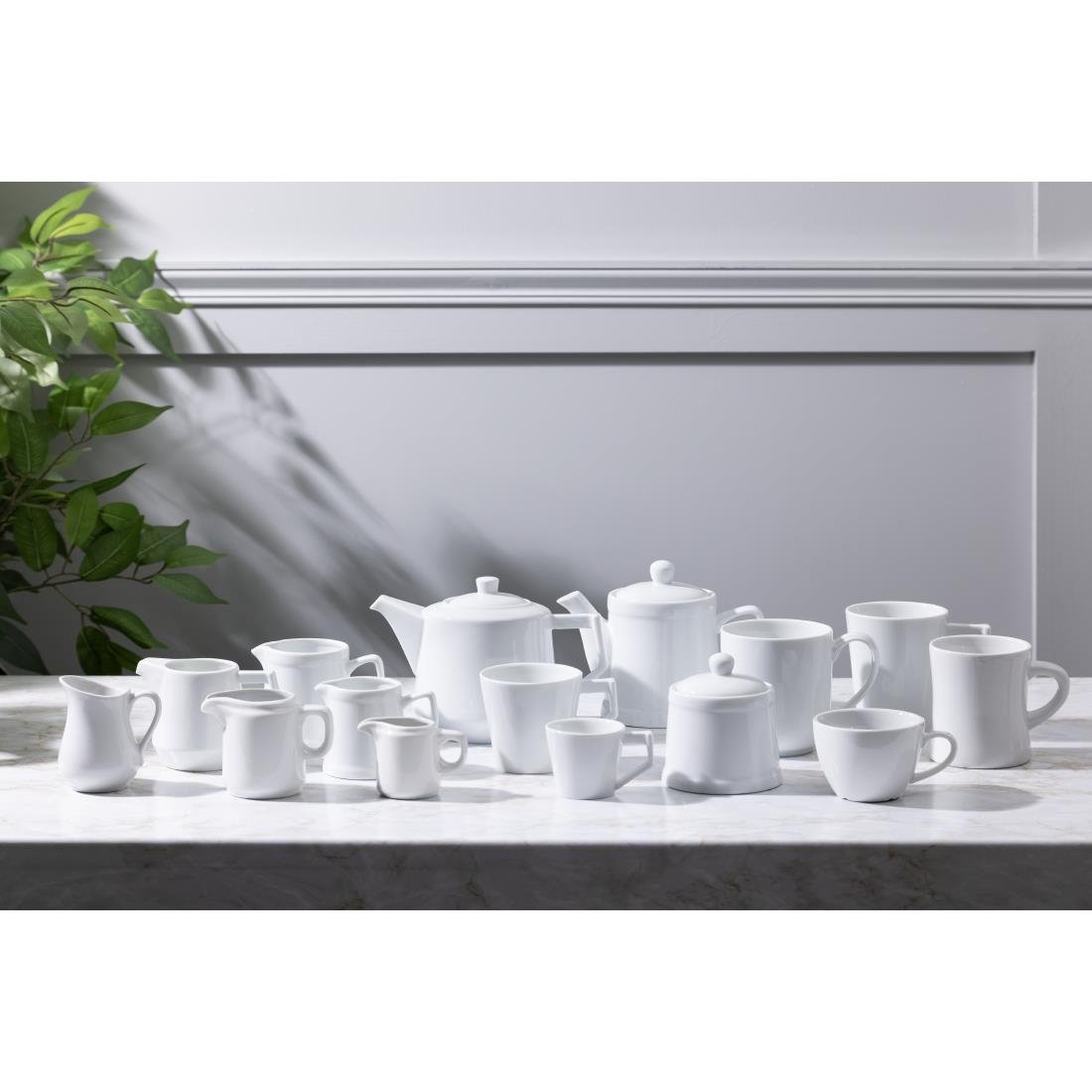 Olympia Whiteware Schmale Tasse 300ml (6 Stück) Olympia Whiteware Schmale Tasse 300ml (6 Stück)