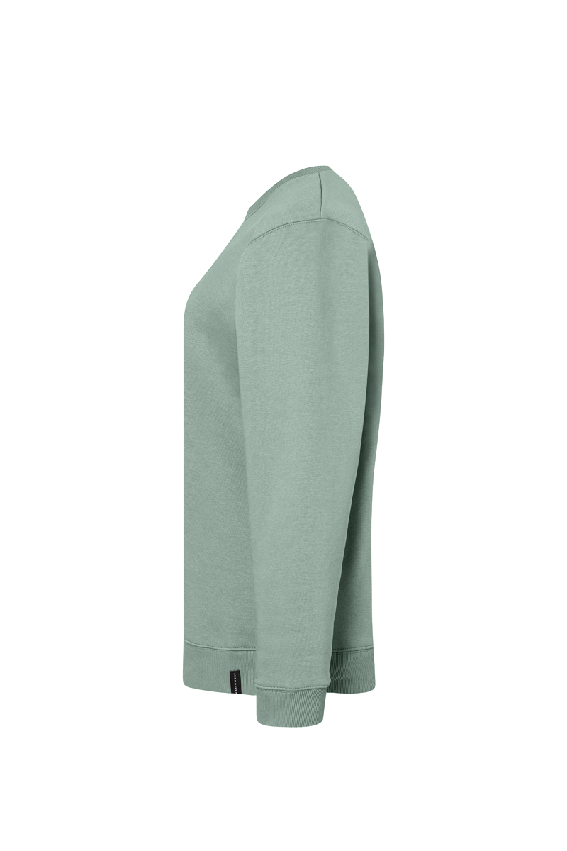 Damen Workwear Sweatshirt Soft-Face, aus nachhaltigem Material - Pistaziengrün - L