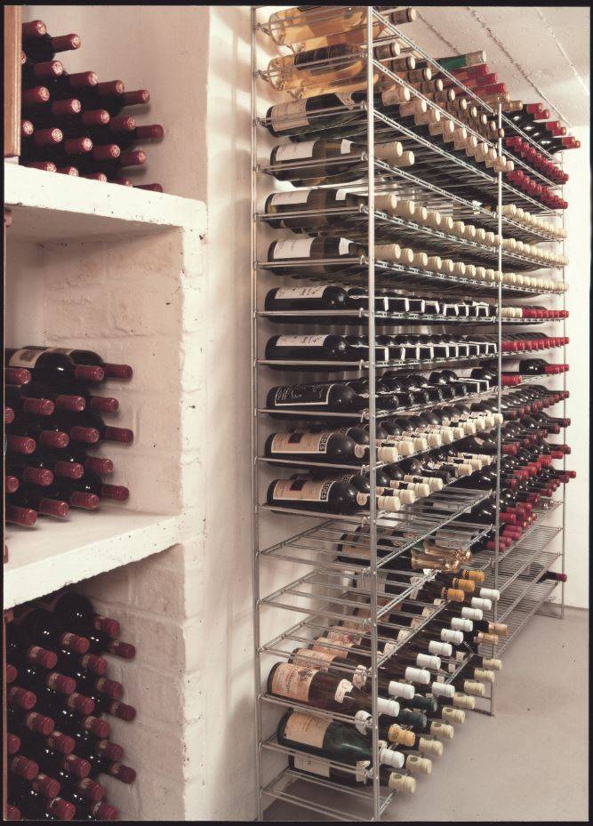 Casier à vin Casier à vin 15 niveaux - stockage - 150 bouteilles - 75cl - 1000x300x1600mm