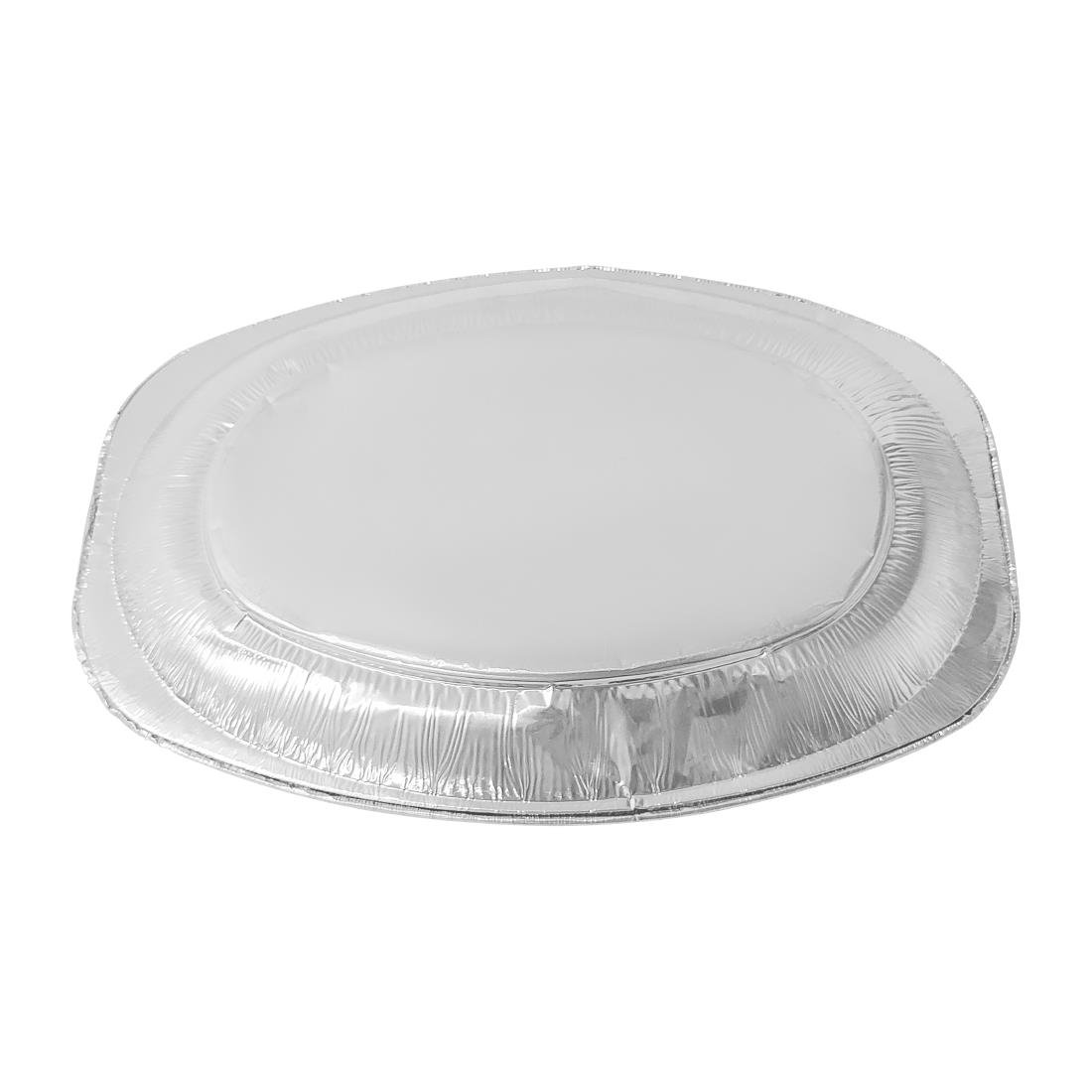 Plateaux jetables en aluminium Fiesta Recyclable 355 mm (lot de 10)