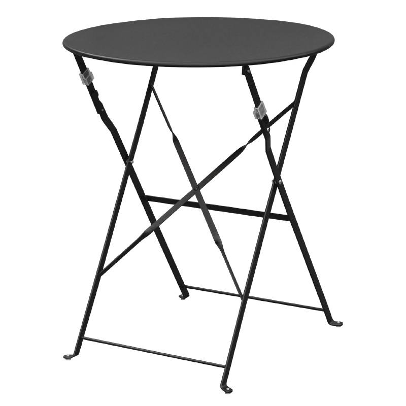 Table Pliante | Acier Blanche | Ø595x710(h)mm