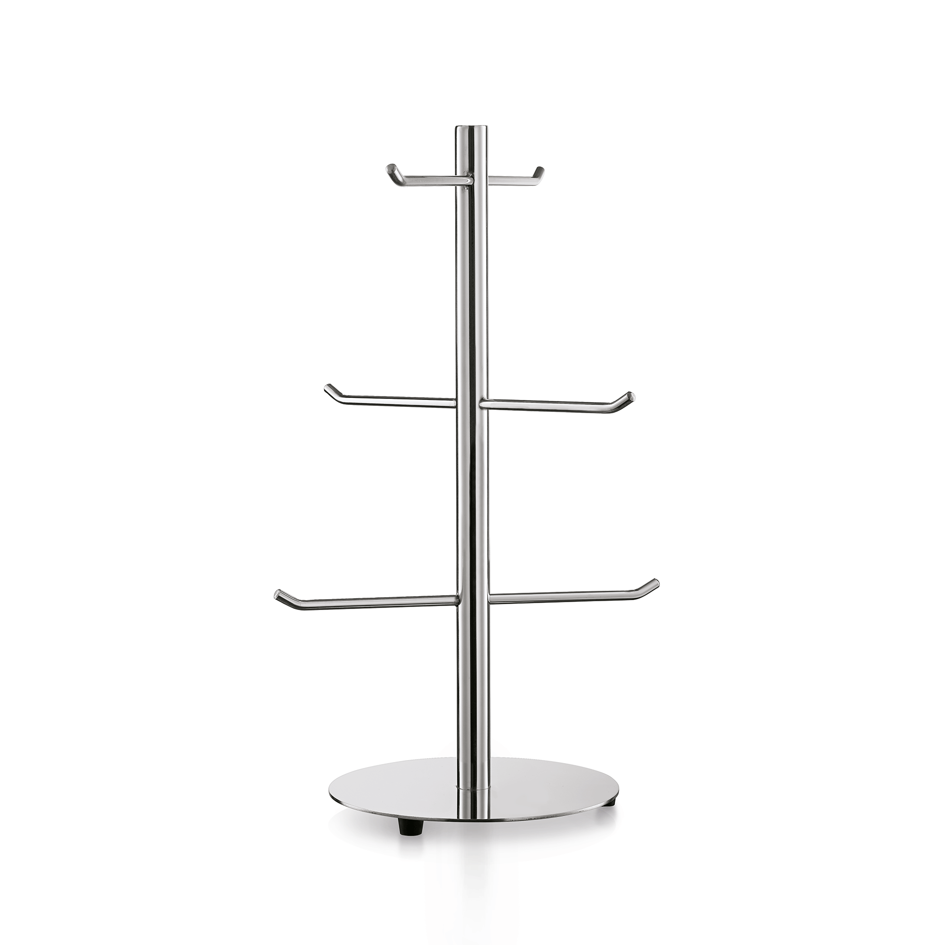 Brezel-/Wurstständer, 6 armig, 51 cm, Ø 22 cm, Chromnickelstahl