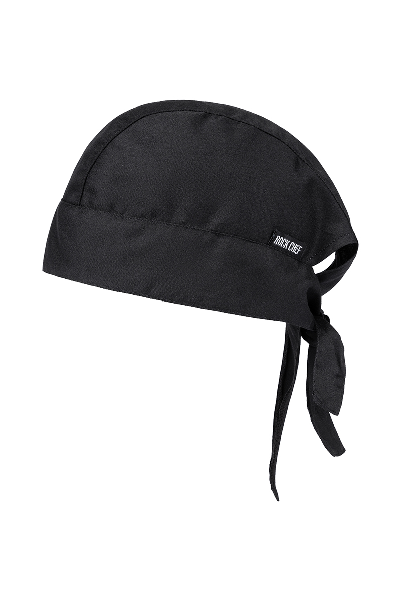 Bandana ROCK CHEF, en matériau durable - Noir