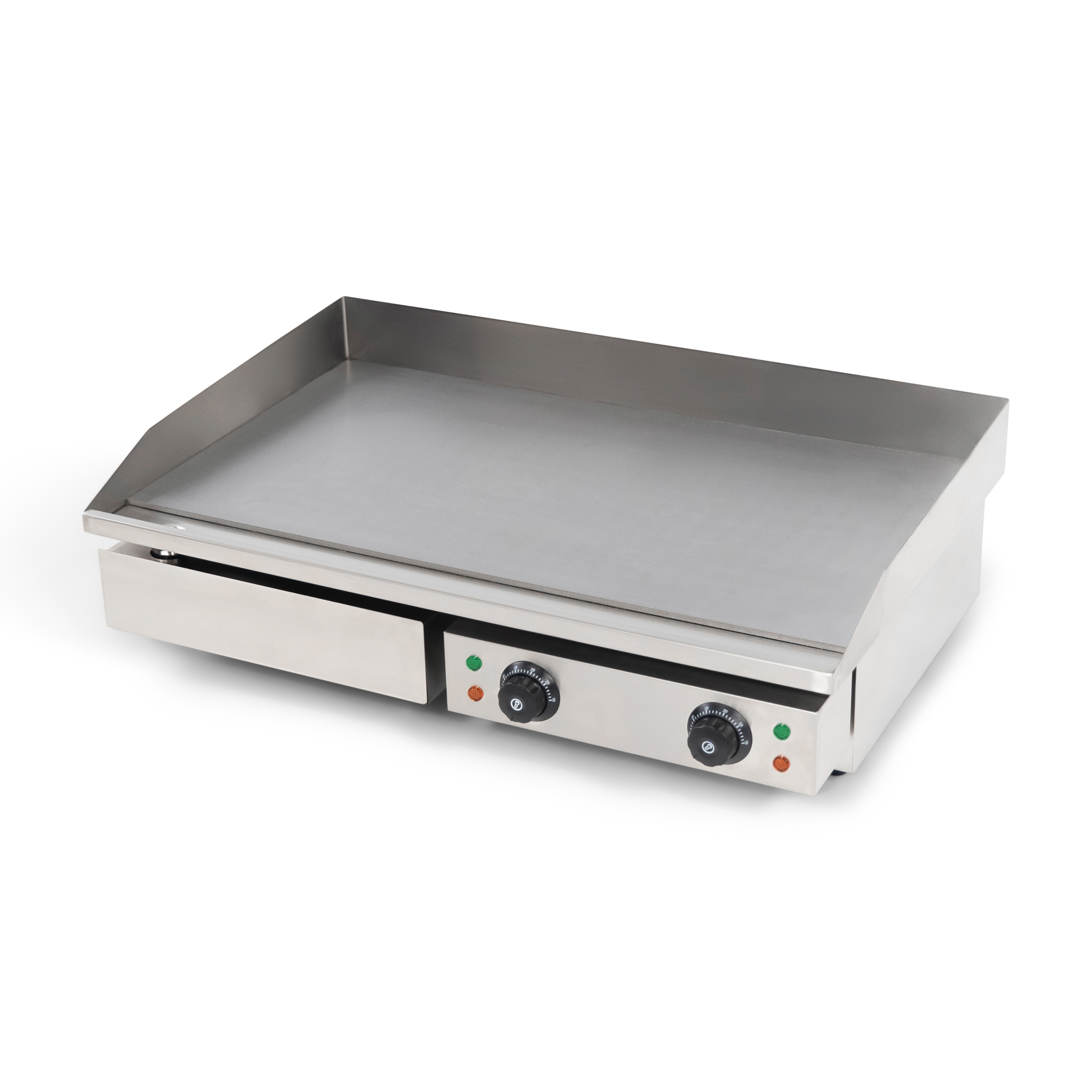 Plancha électrique - Surface lisse - Inox -3,5 kW
