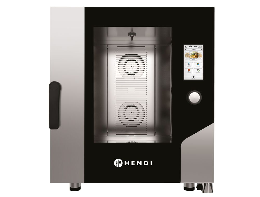Four à vapeur à convection – Toucher 7 x GN 1/1 - électrique - avec vapeur directe et écran tactile contrôlé