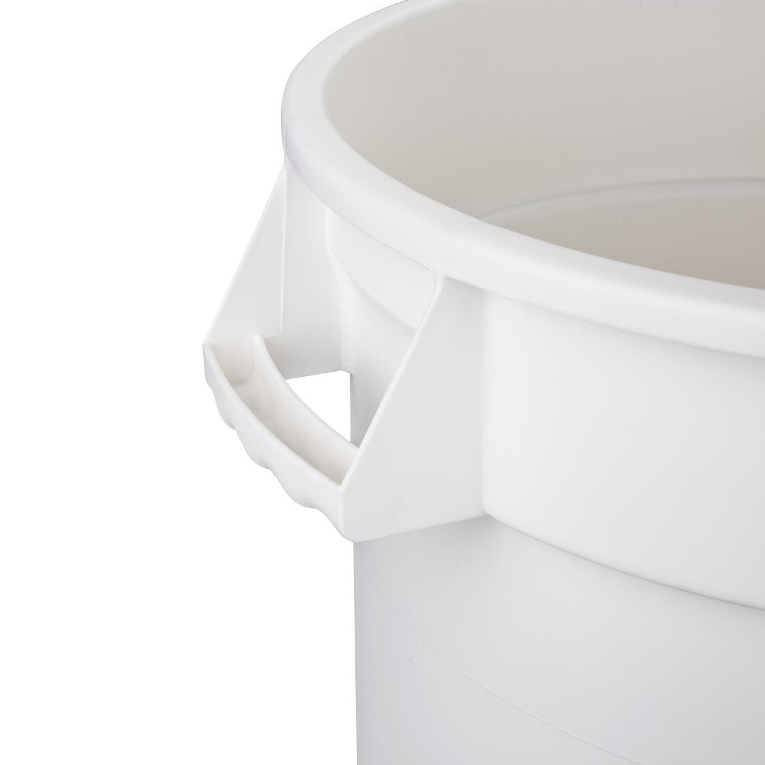 Vogue witte ronde Voorraadcontainer | Ø39,8x(H)43,4cm | 38 Liter