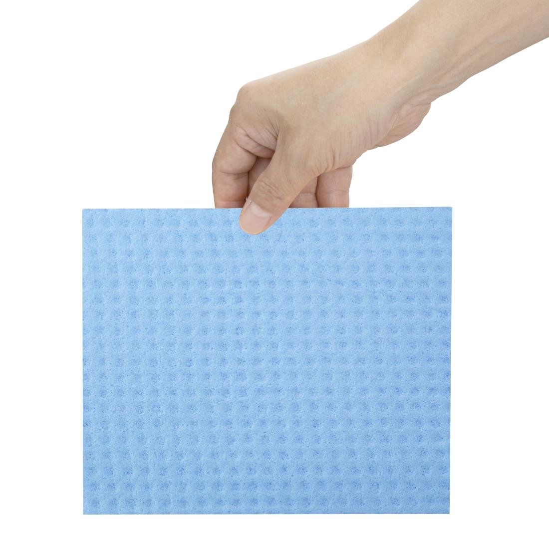 Jantex Schwammtücher - Blau (10 Stück)
