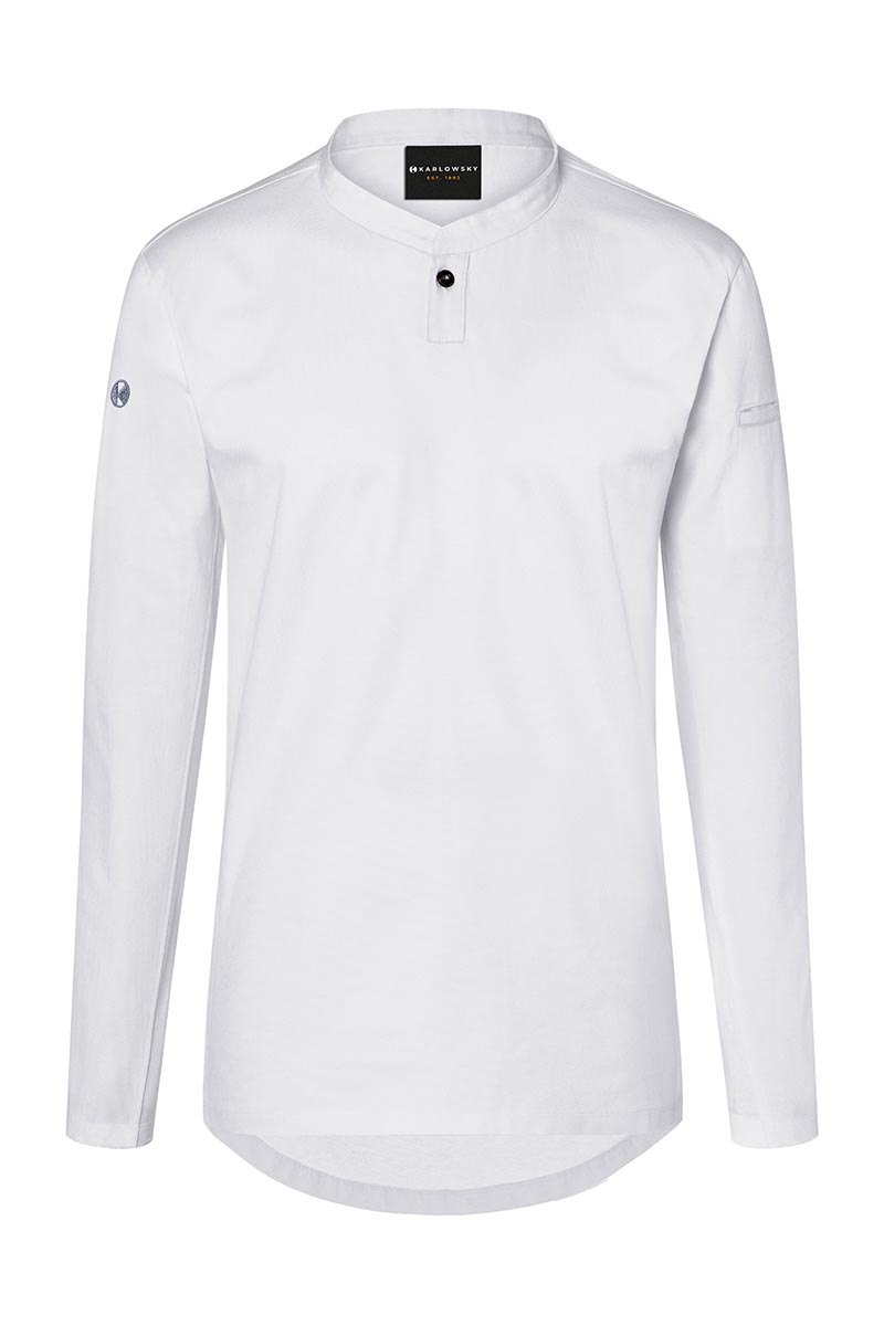 Langarm Damen-Arbeitsshirt Performance - Weiß - L