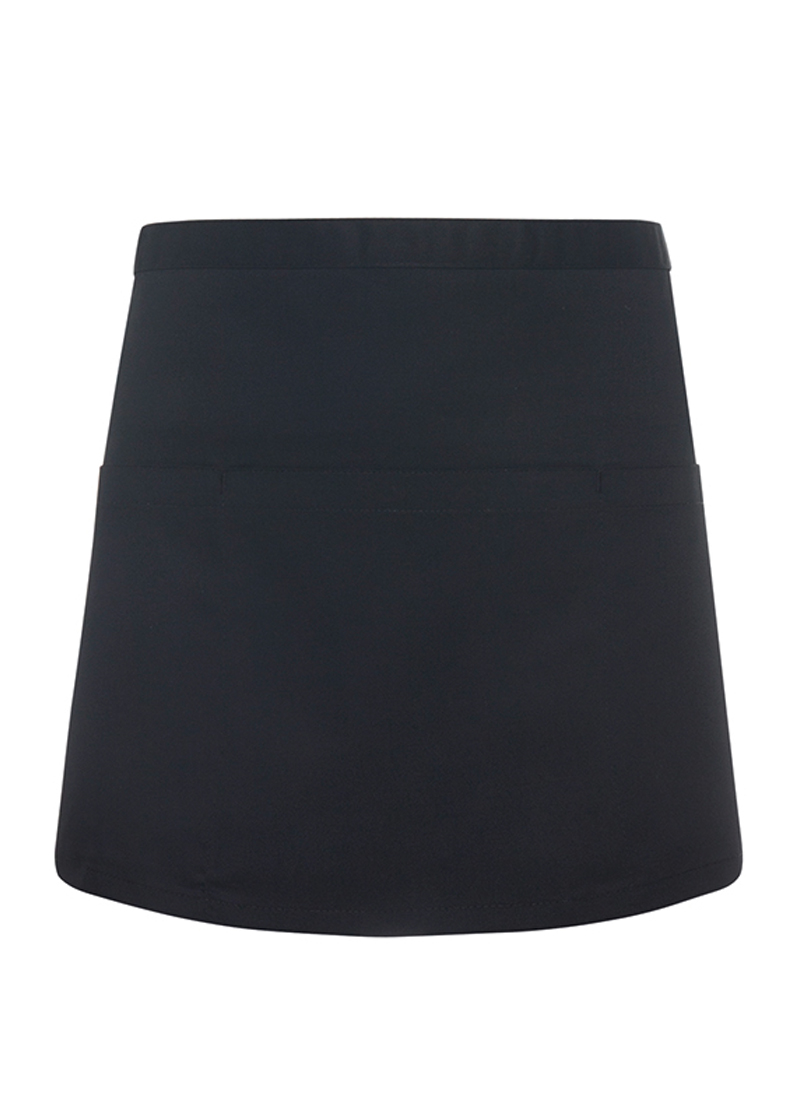 Tailleschort Basic Met Zakje - Zwart