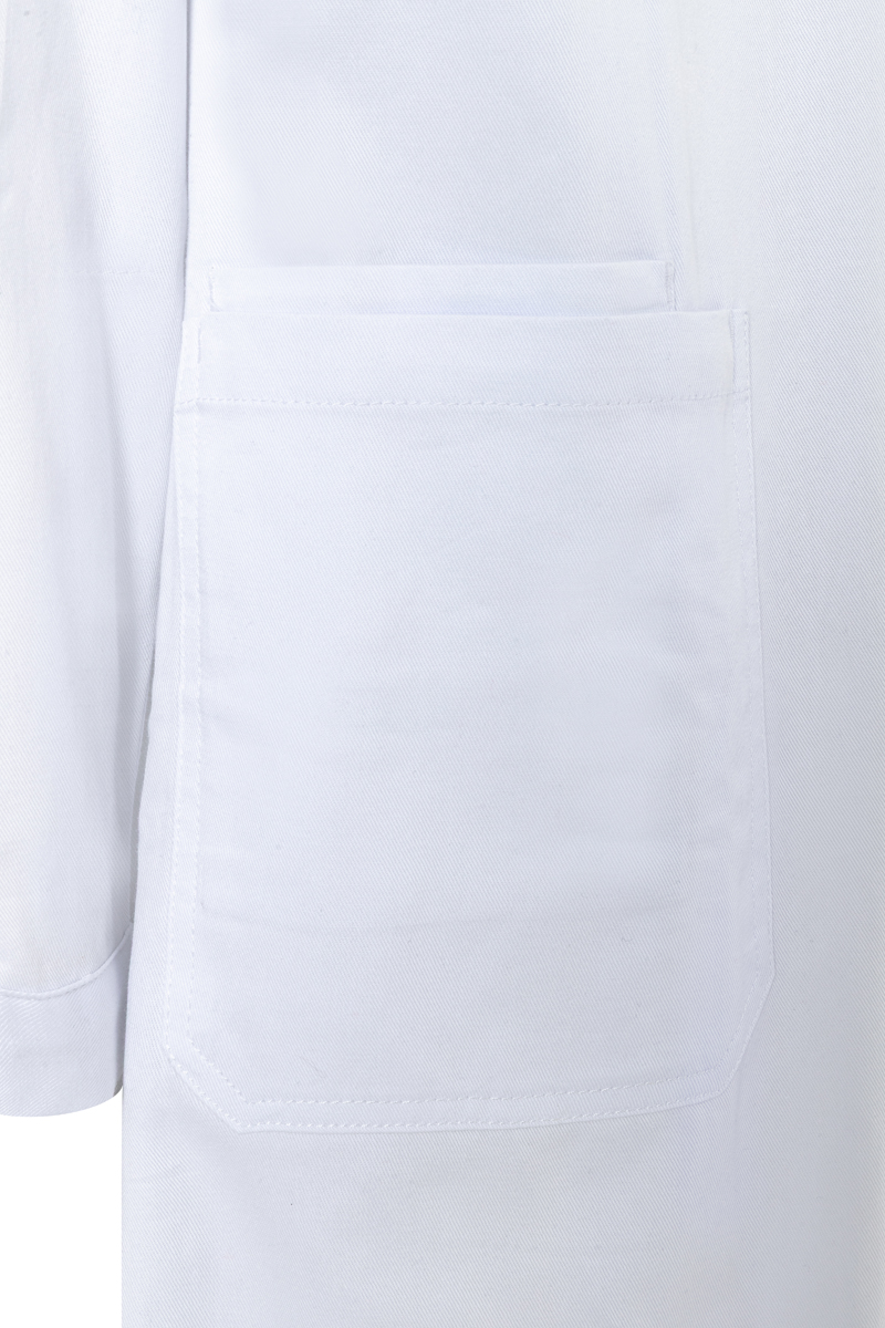 Blouse médicale et de laboratoire pour homme Classic-Shape avec col à revers - Blanc - 44