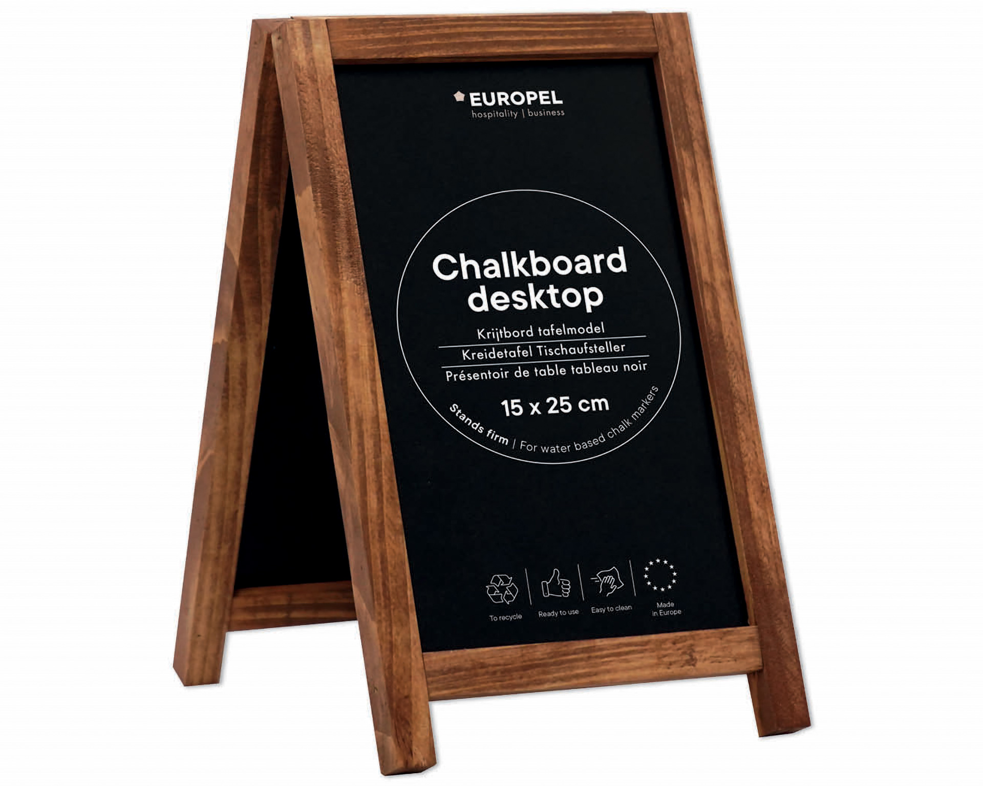 Mini Kreidetafel Tischaufsteller