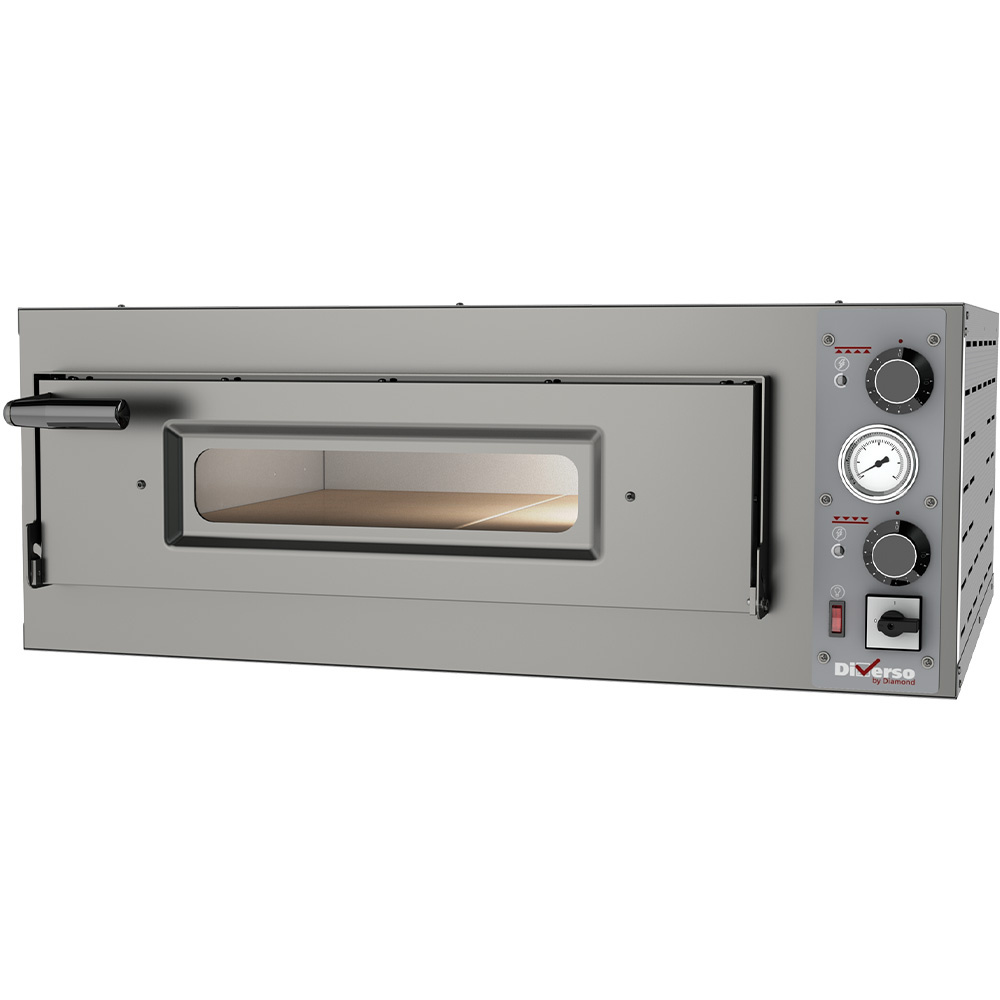 Elektrischer Pizzaofen - 4x Pizza Ø350mm - 5,75kW/400V