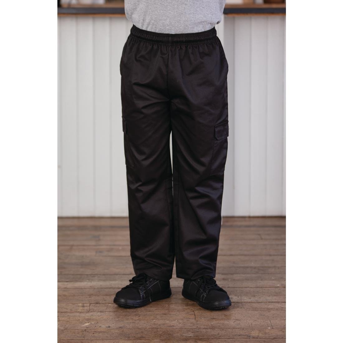 Pantalon cargo Whites noir XL