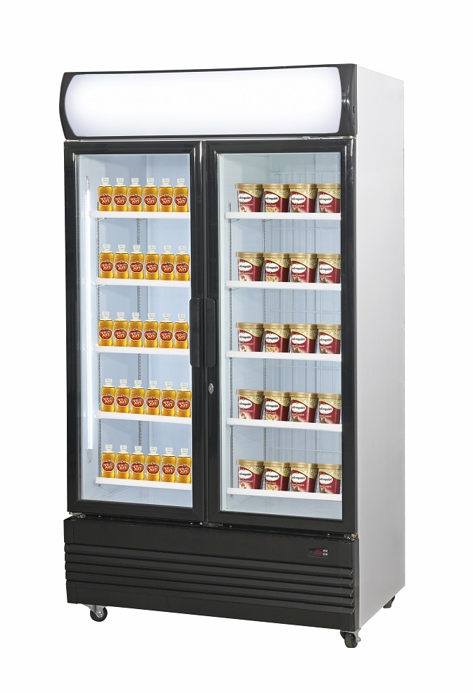 Réfrigérateur/Congélateur | 2 Portes Vitrées | 2x 466 Litres | 1110x690x(H)2079mm