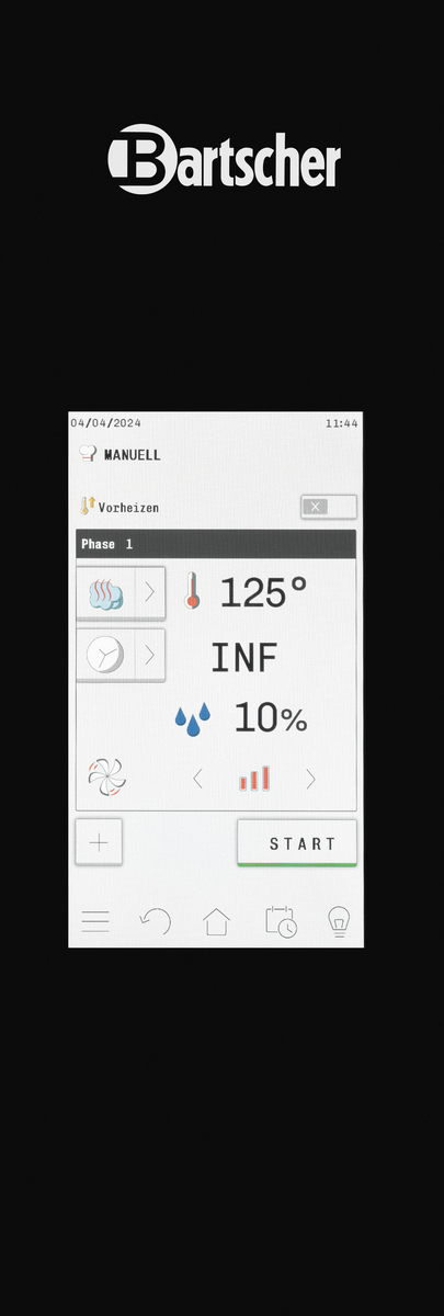 Four mixte à vap Silversteam2 P-10110DRS