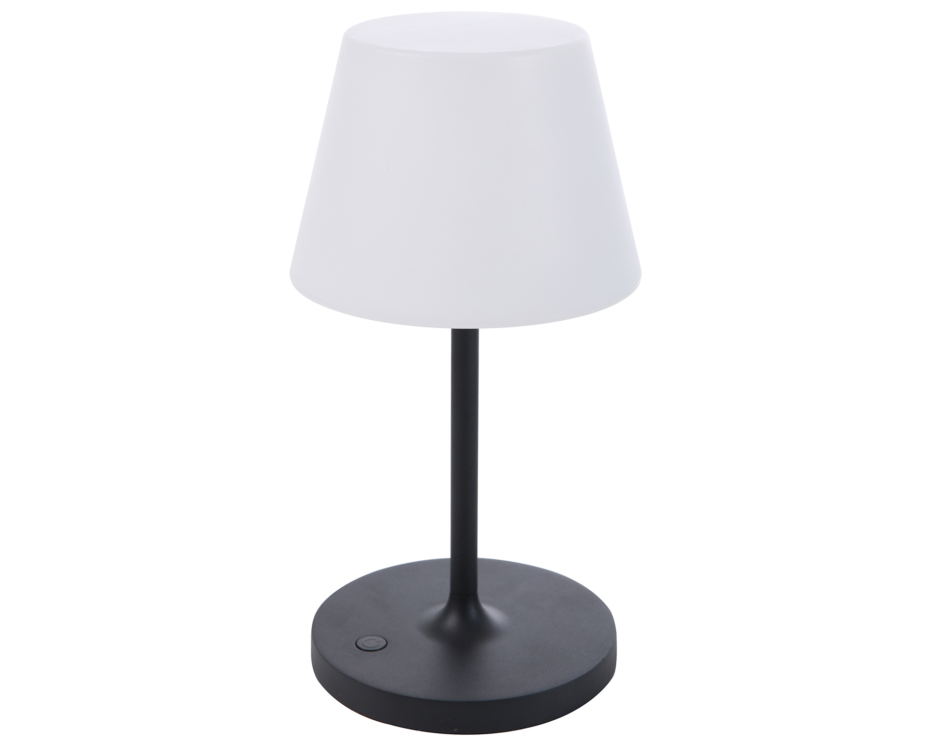 Lampe de table Alpha - adaptée à une utilisation extérieure - noire