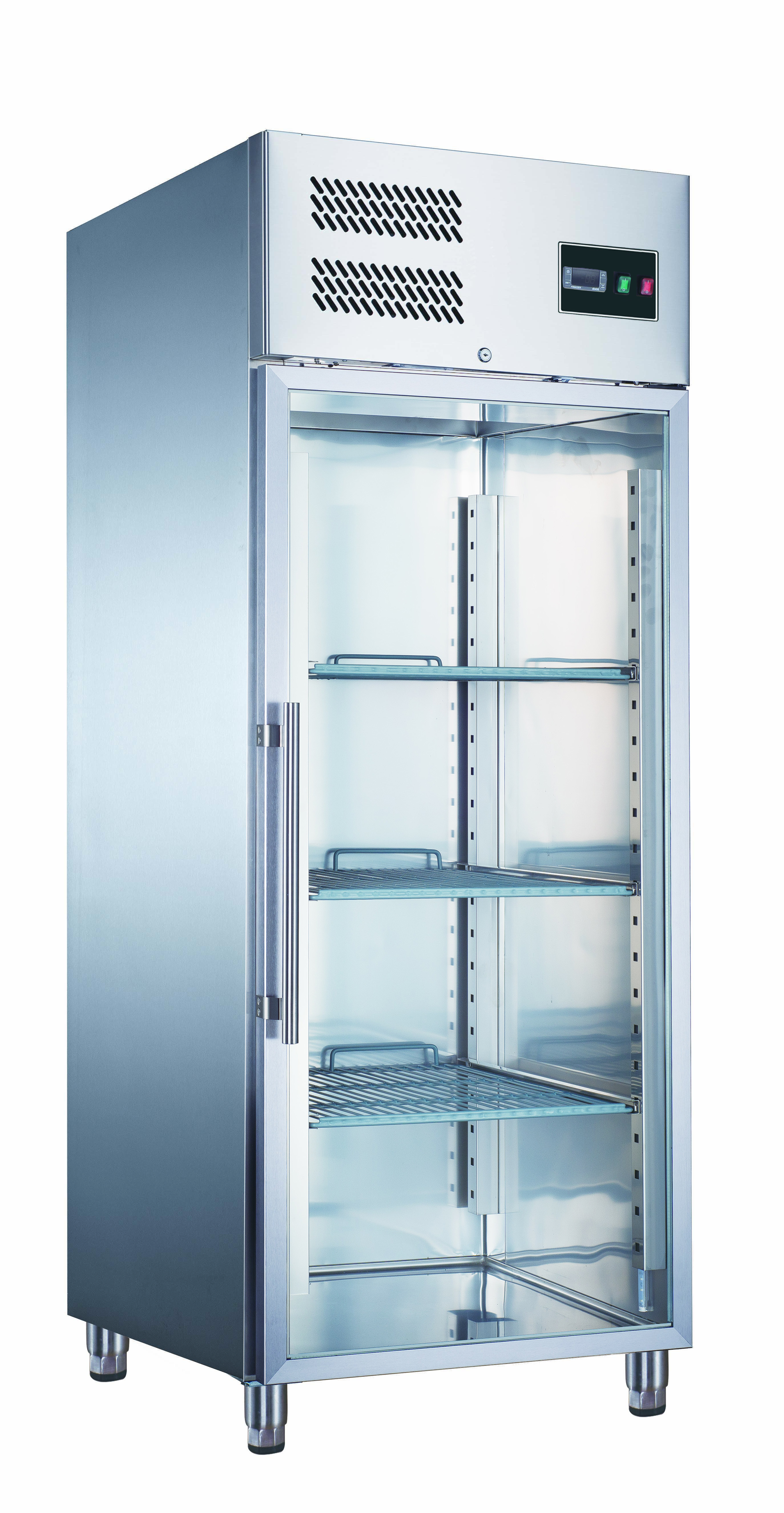 Congélateur SARO avec porte vitrée, modèle EGN 650 BTG