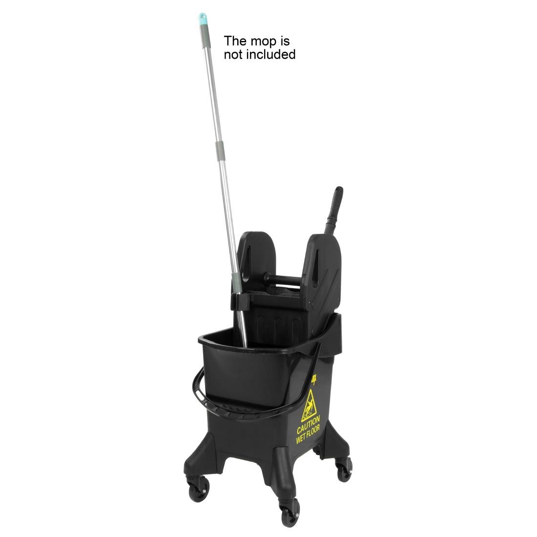 Seau essoreur haut 20 litres Jantex marquage jaune