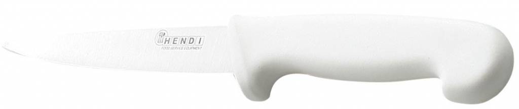 Couteau à Fileter Inox - 150mm - Manche Blanc