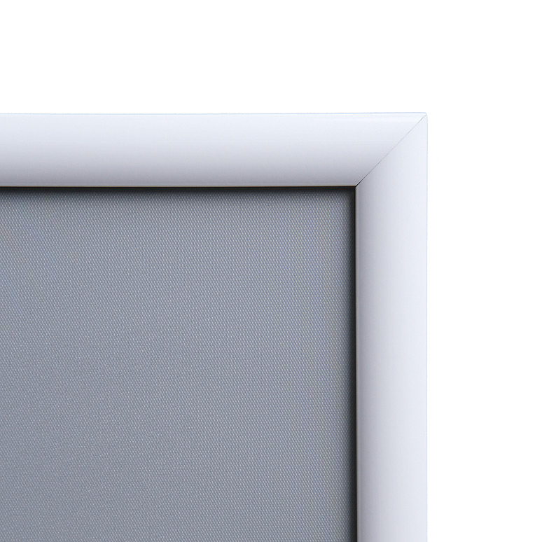 25 mm Kliklijst Rechte Hoeken 70 x 100 cm Wit