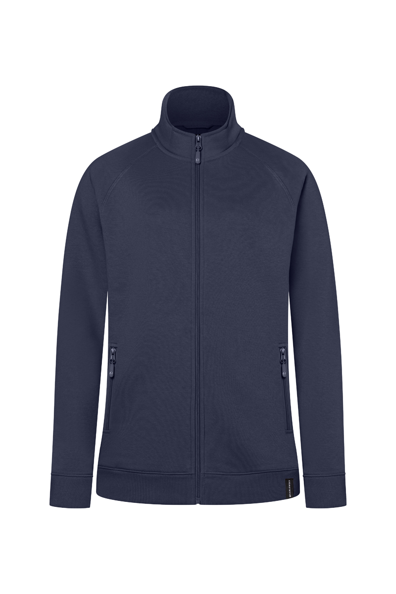 Veste en sweat de travail pour femme Soft-Face, en matière durable - Marine - L
