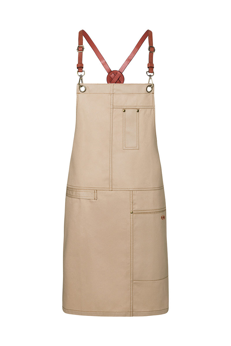 Latzschürze Urban X-Style - Beige