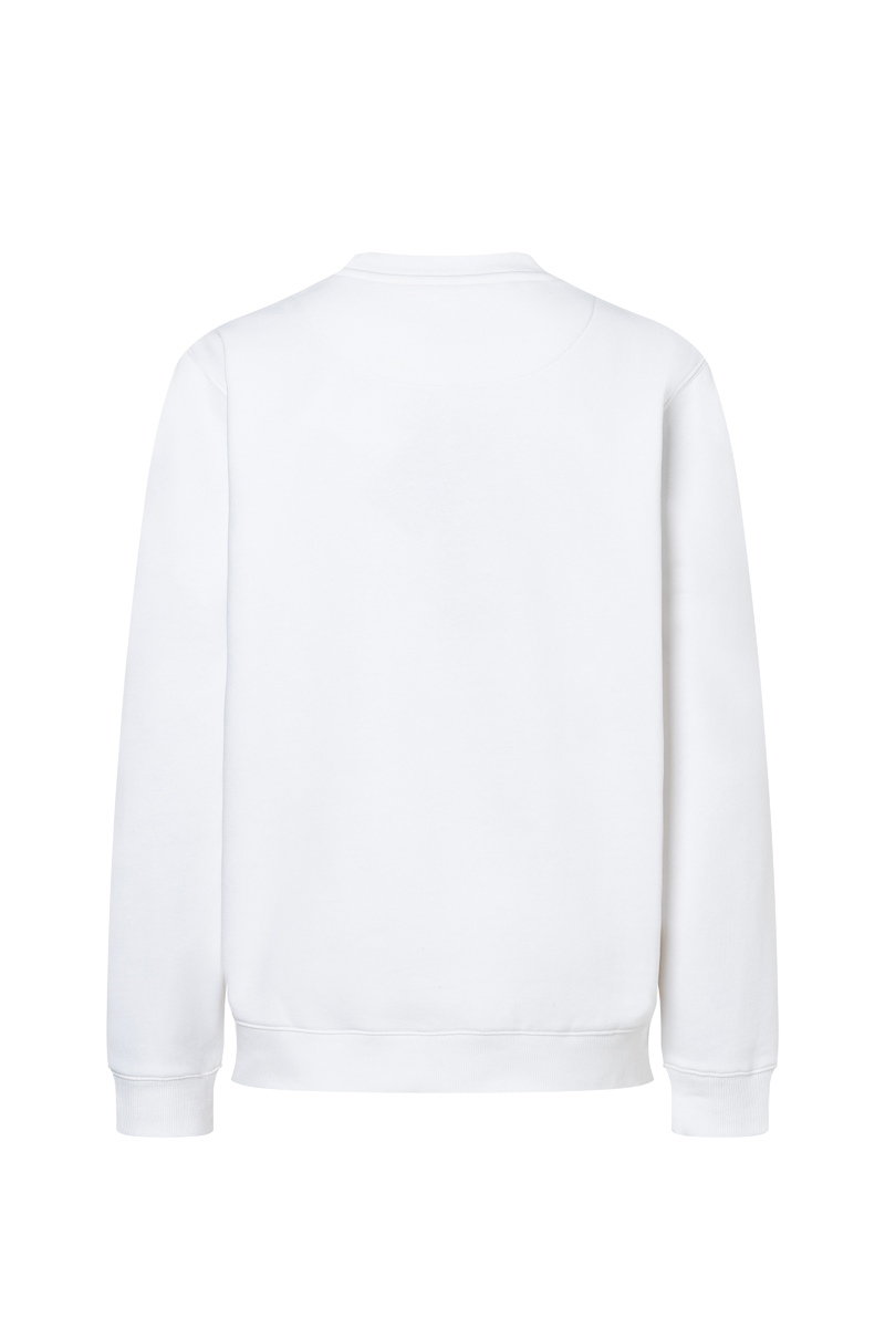 Damen Workwear Sweatshirt Soft-Face, aus nachhaltigem Material - Weiß - L