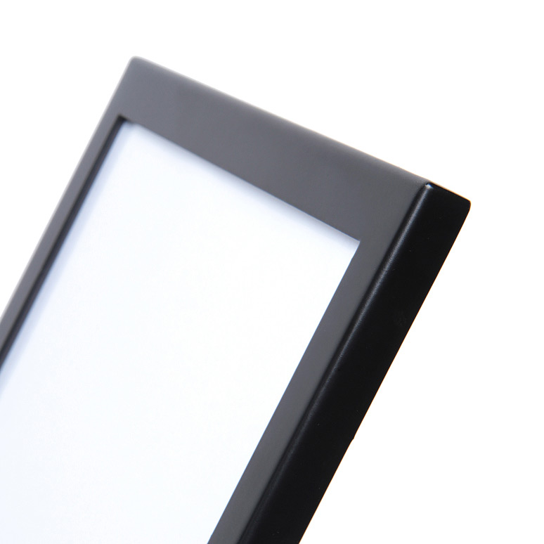 Informationsständer Slim, RAL 9005
