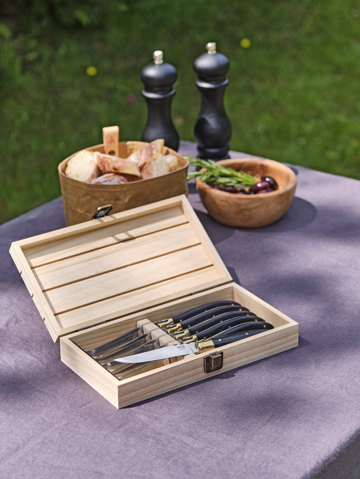 Pepermolen Timber met koolstofstaal-maalwerk, hoogte 22 cm, hout