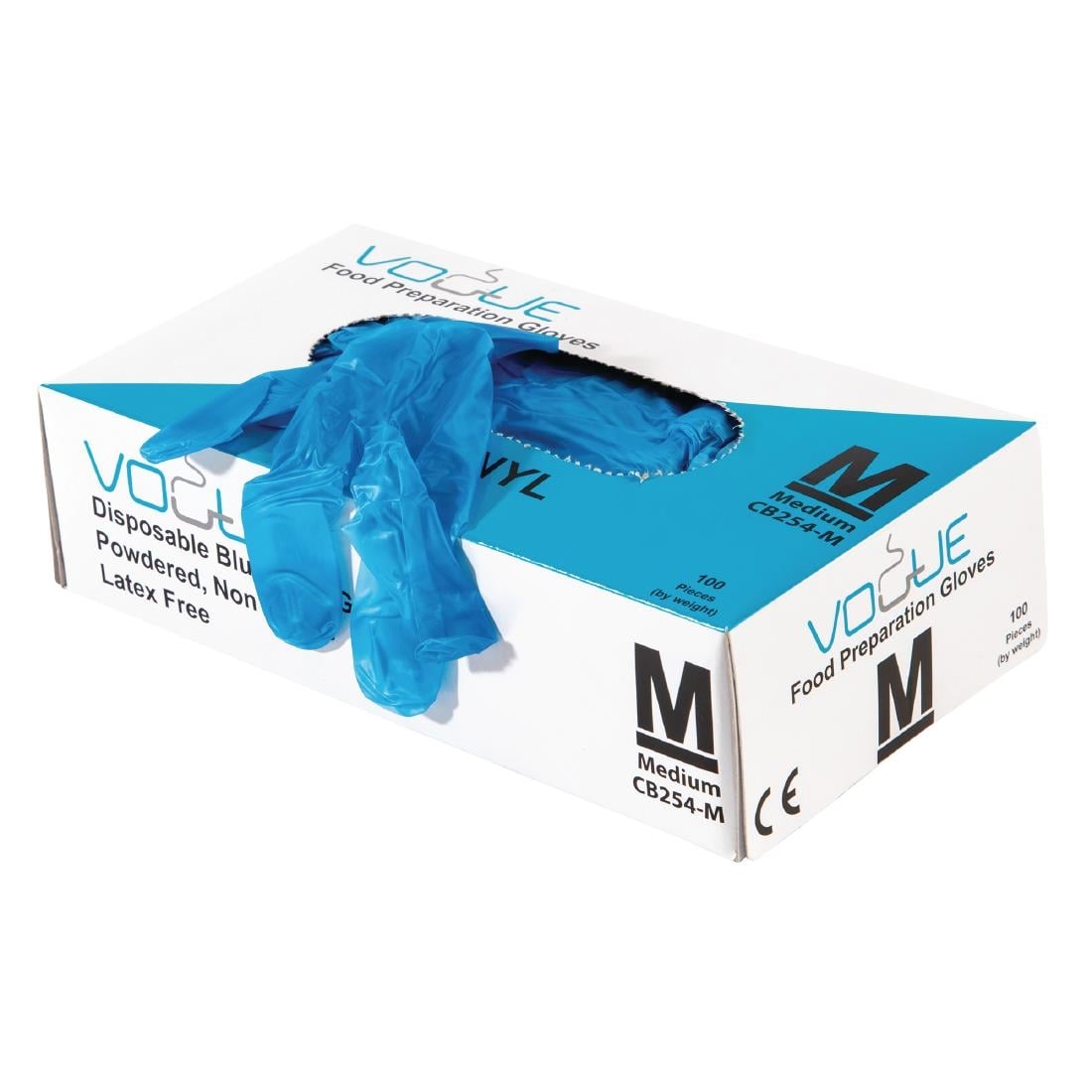 BULKVOORDEEL Vinyl handschoenen gepoederd M + GRATIS houder (500 stuks)