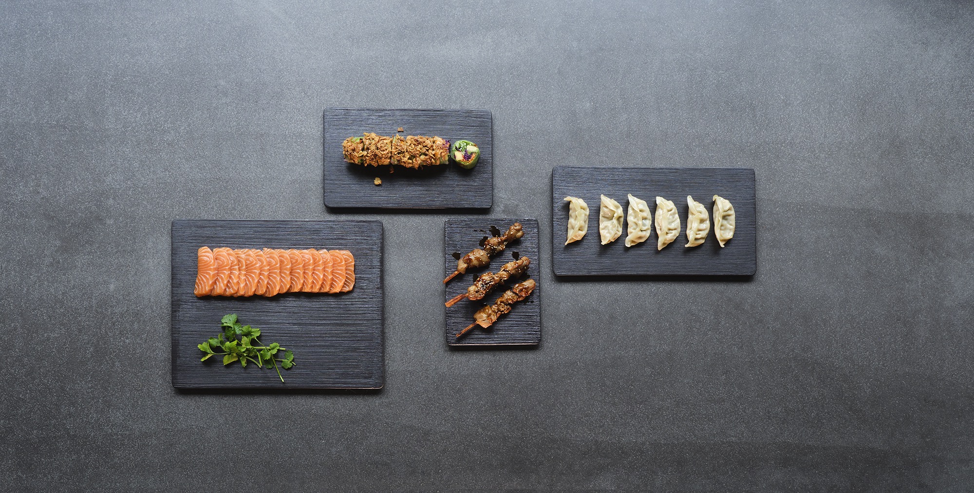 Plat de service GN 1/3, ensemble MAYA DISPLAY, ensemble de 4 pièces, porcelaine