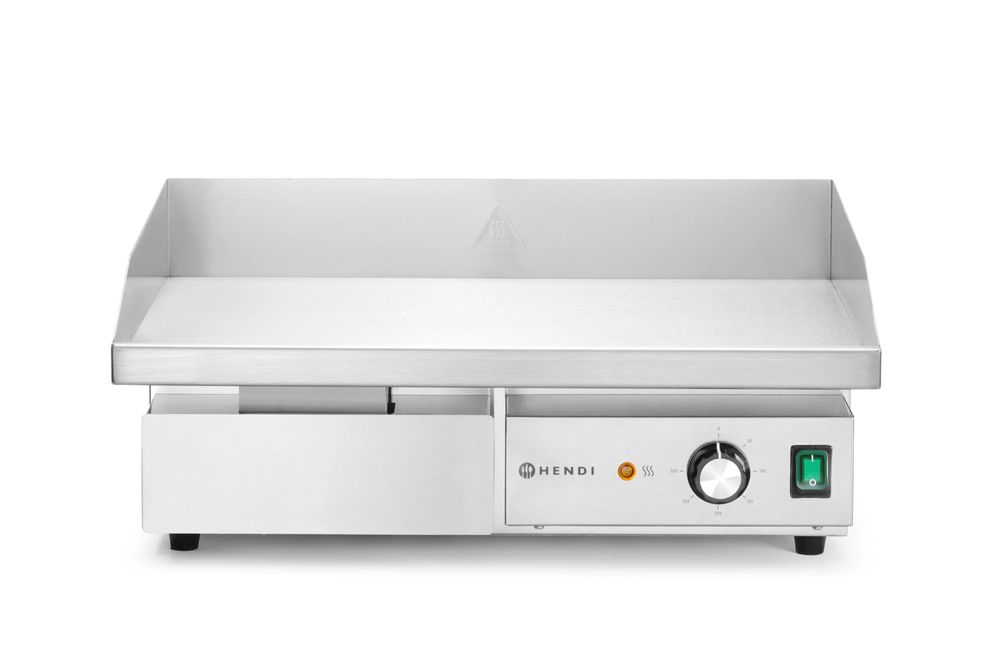 Grillplatte - flach - 220-240V/3000W - 550x430x(H)240mm