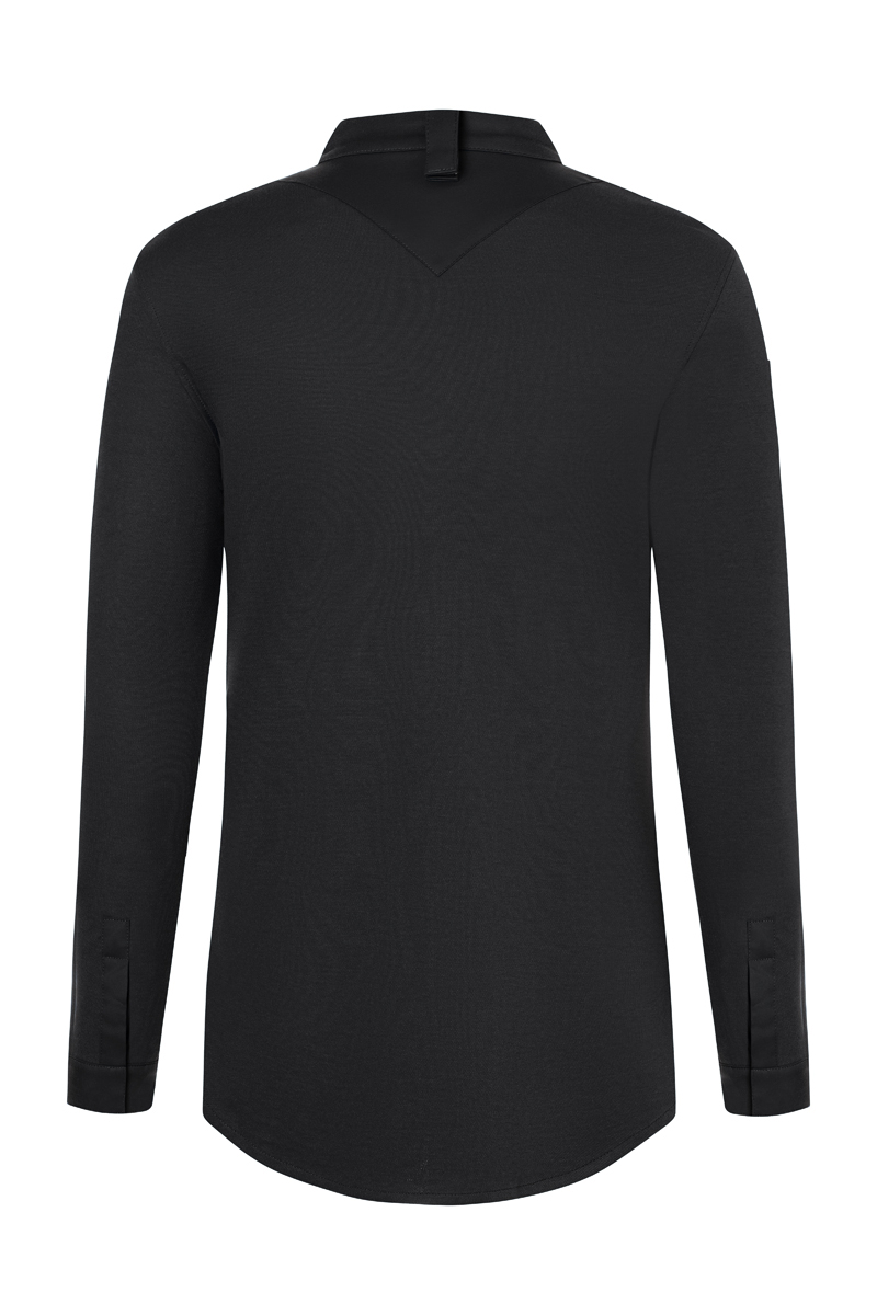 Veste de cuisine à manches longues pour hommes DIAMOND CUT Avantgarde - Noir - 44