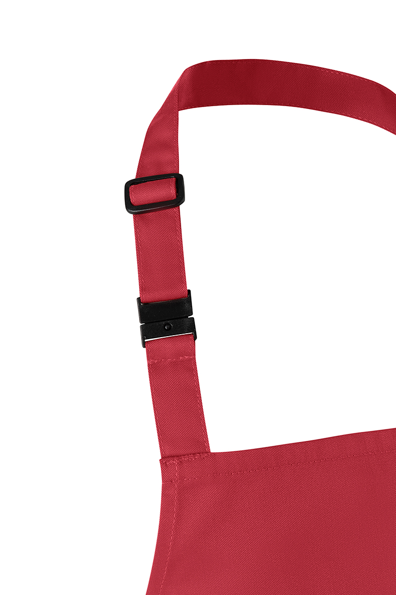 Tablier à bavette Basic avec boucle pour enfants - Framboise - S