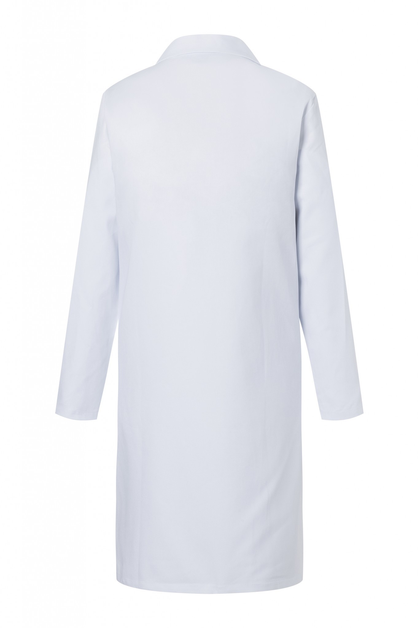 Damenmantel Basic - Weiß - 100% Baumwolle - Erhältlich in 6 Größen