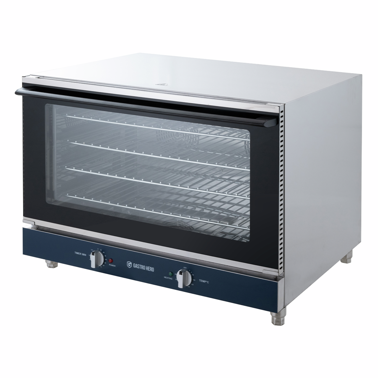 Heteluchtoven ECO - Manueel - 4x EN 600x400 of GN 1/1 - 4,6 kW - 400V