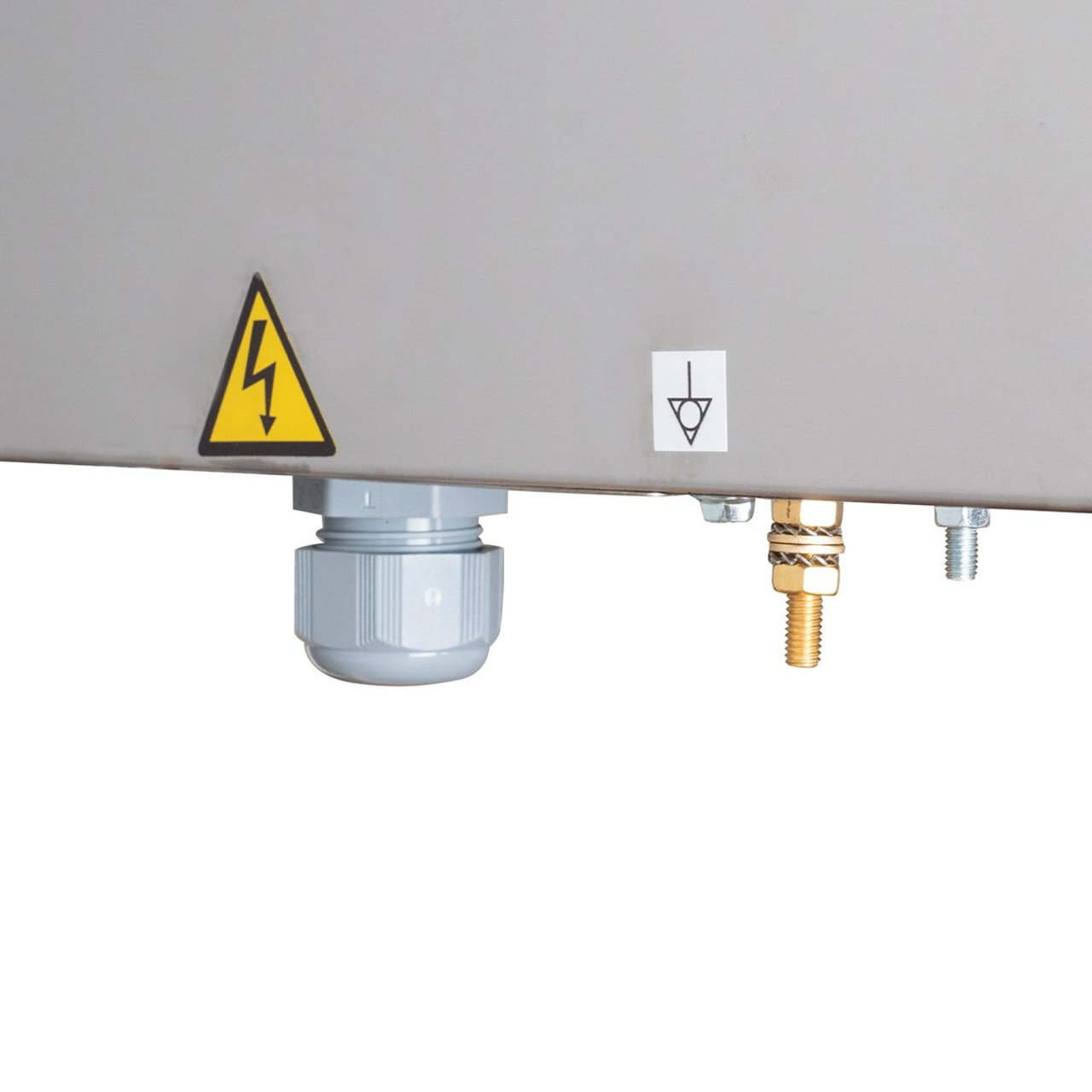 Elektrisch fornuis Serie 700 - 70/70 met elektrische heteluchtoven - 4 vierkante, verzonken kookplaten - 12,6 kW