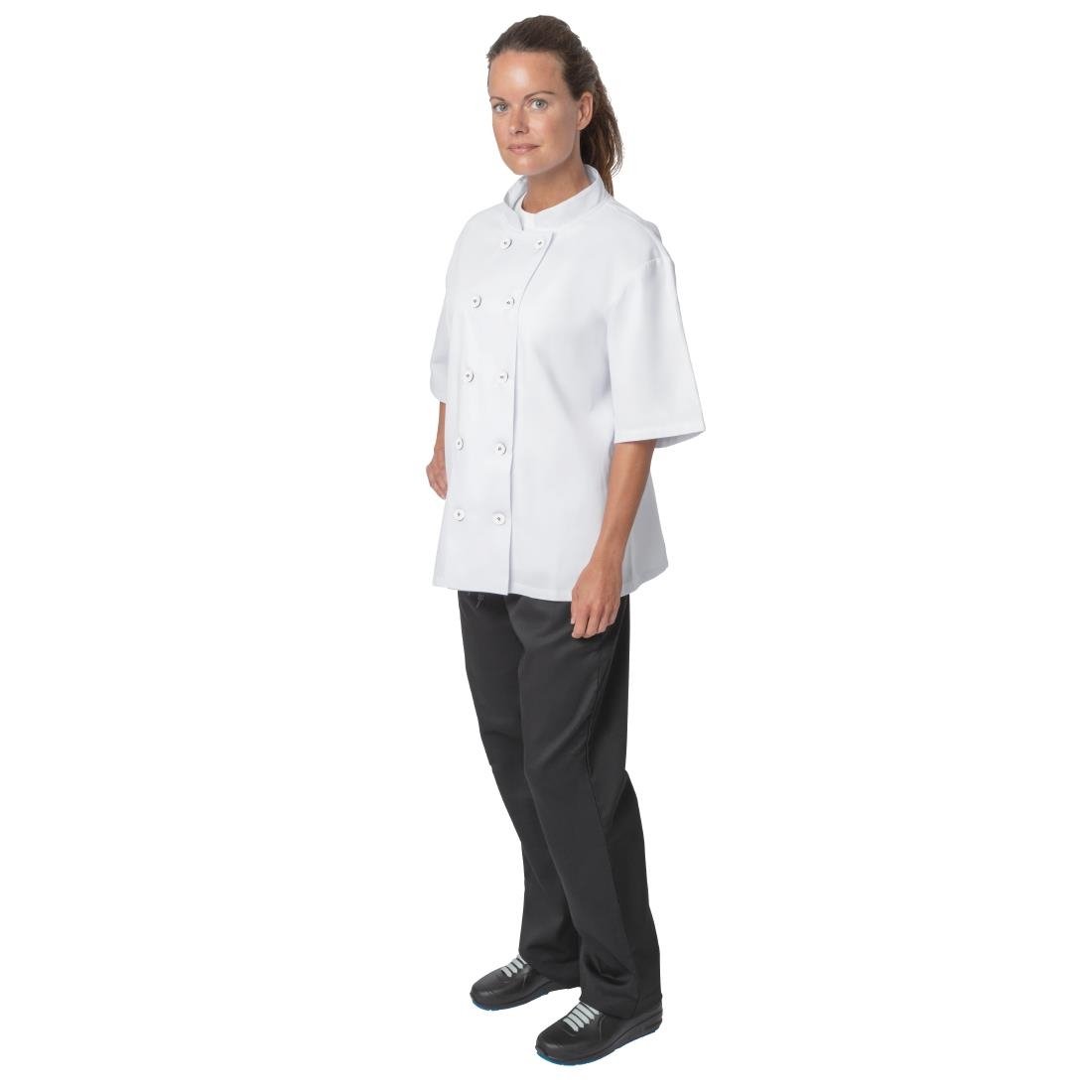 Nisbets Essentials koksbuis wit (2 stuks) M