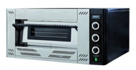 Pizzaoven 1 kamer | gas | 9x pizza's 30 cm | 1305x1662x(h)560mm