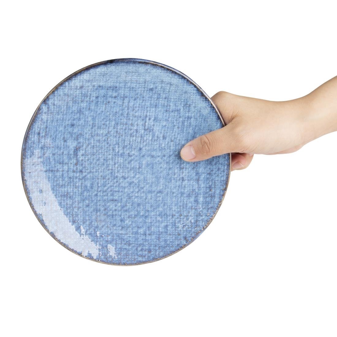 Olympia Denim Blue Coupe Borden 180 mm (Pak van 6)