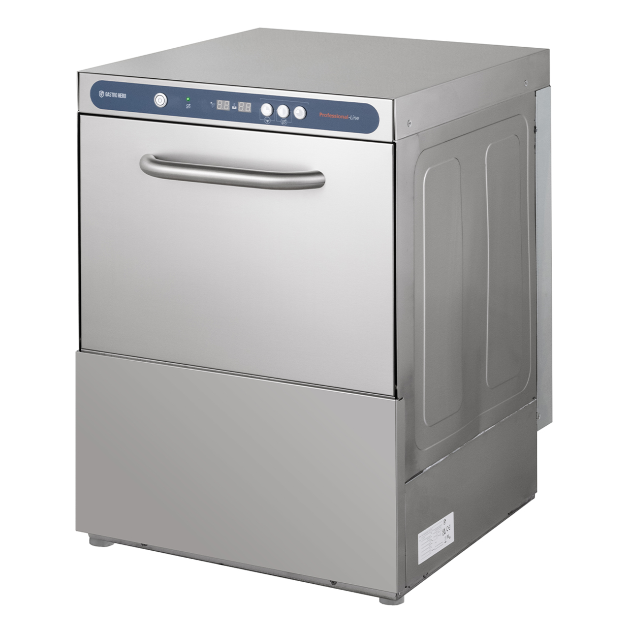 Lave-vaisselle PROFI Digital 50 SL panier 50x50 cm, avec doseur de détergent & de produit de rinçage, avec pompe de vidange, Fabriqué en Europe, 230 V