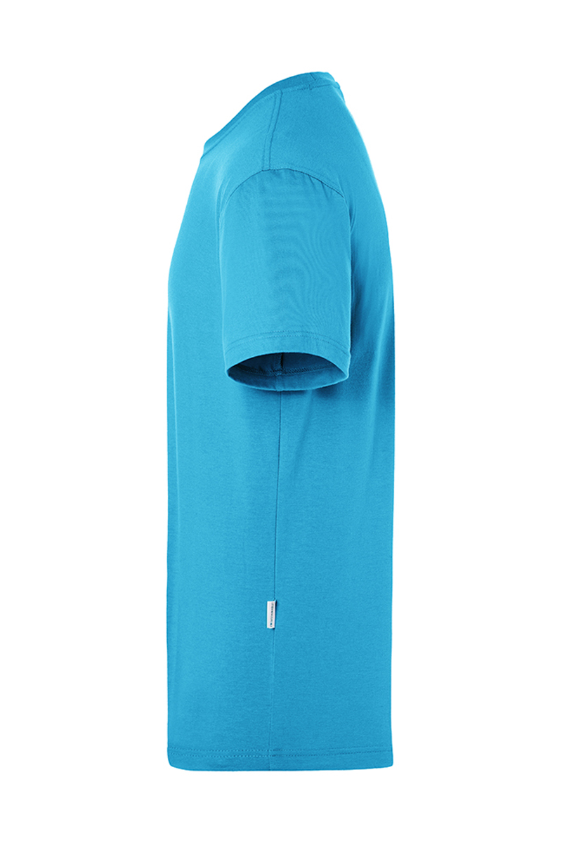T-Shirt Voor Heren, Casual Model, Gemaakt Van Duurzaam Materiaal - Pacific Blue - M