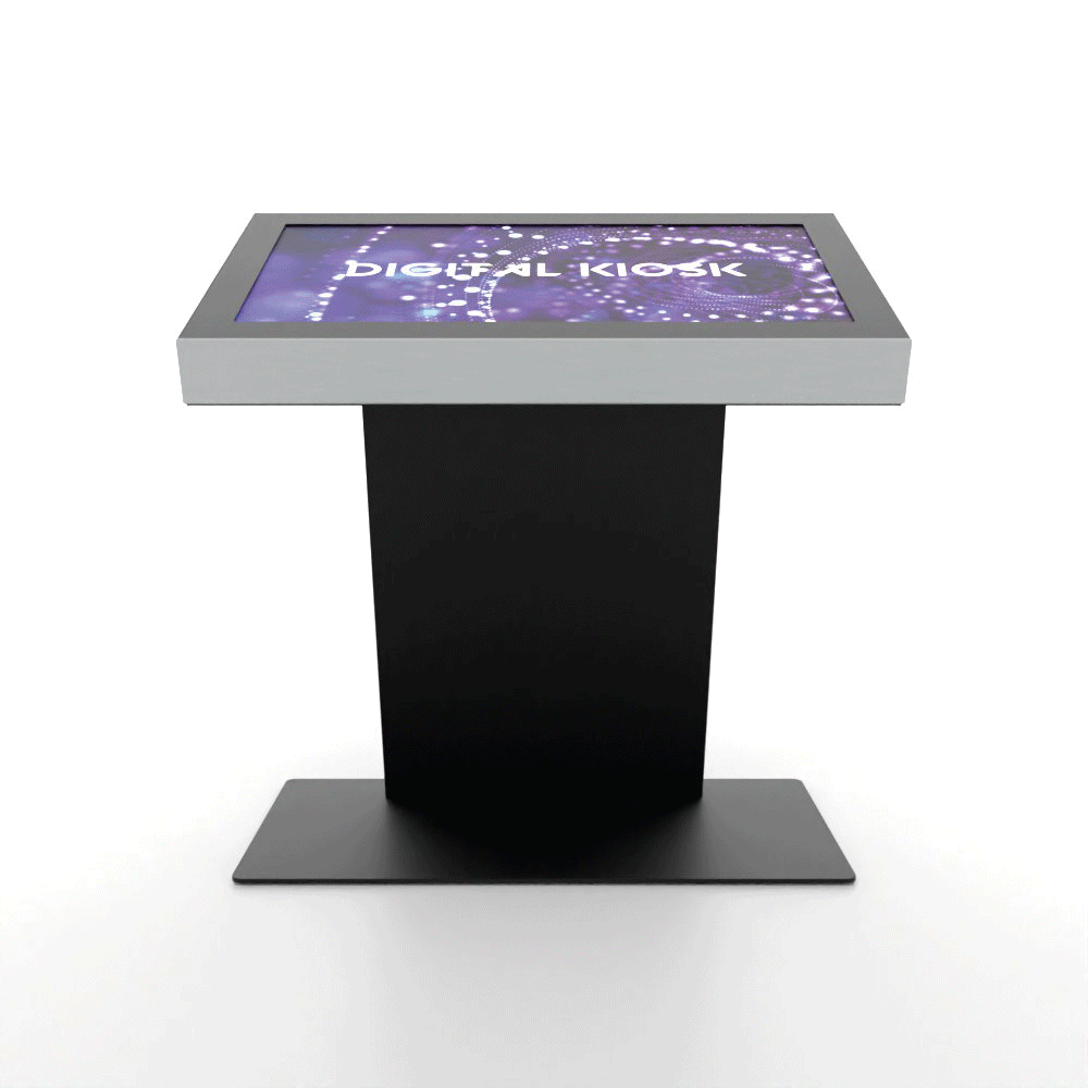 Digitaler Infokiosk Mit 50" Samsung-Bildschirm und Touch-Folie