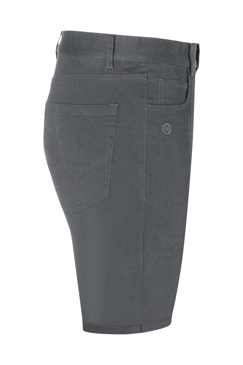 Herenshorts Met 5 Zakken, Klassiek Stretch - Antraciet - 58
