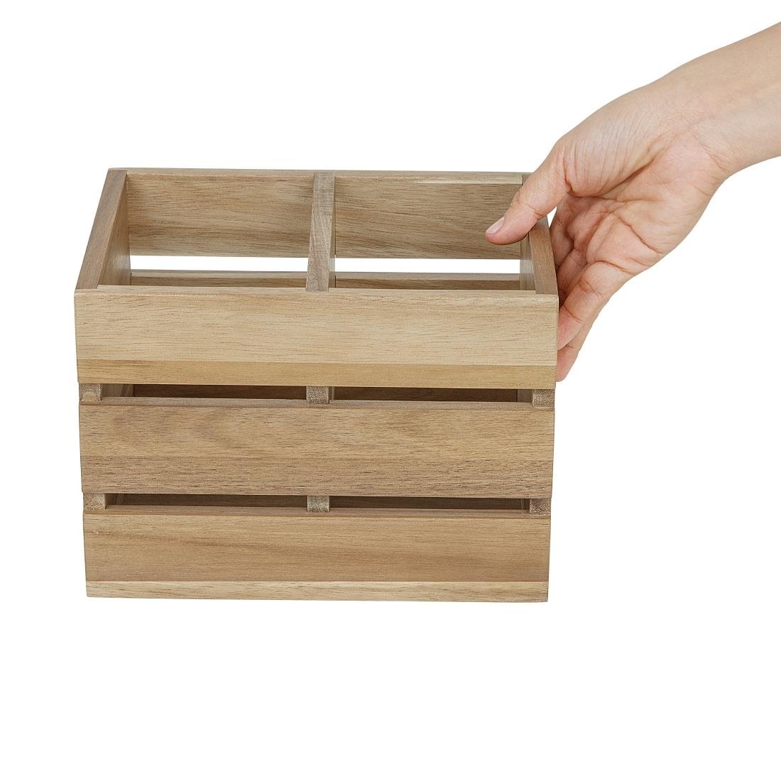 Olympia Tafelorganisator Acaciahout 210x160x150mm