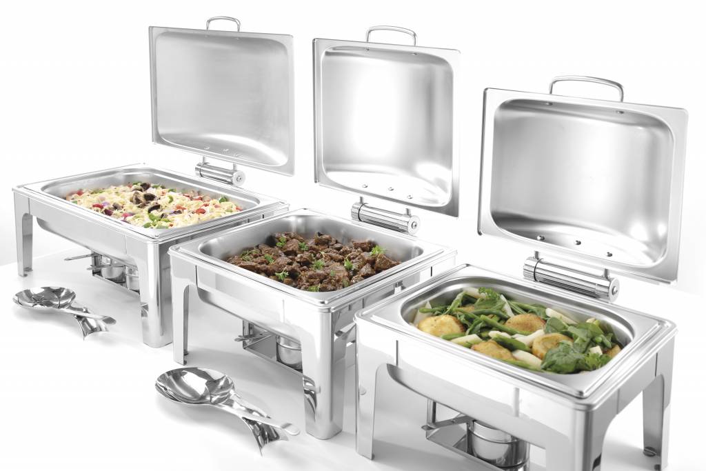 Chafing Dish 1/2 GN |  Inox Mate | 4 Litres | 365x370x(H)280mm