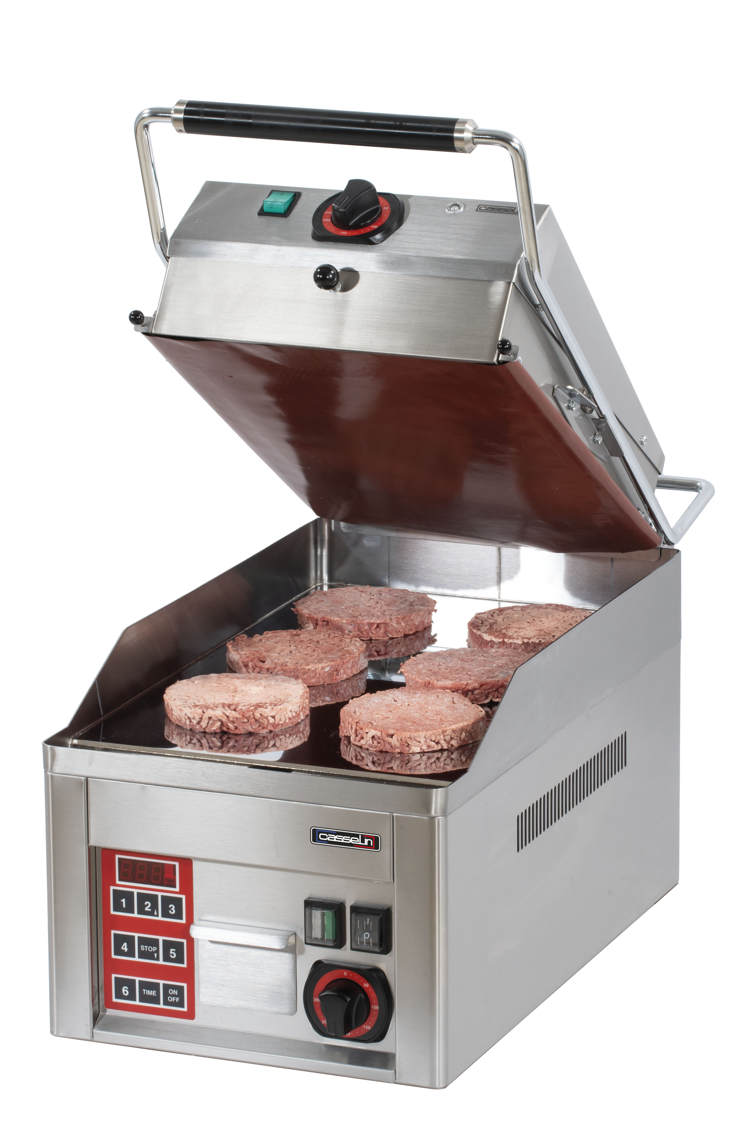 Steak Contact grill - 3 Programmes - 330x660x (H) 400 mm