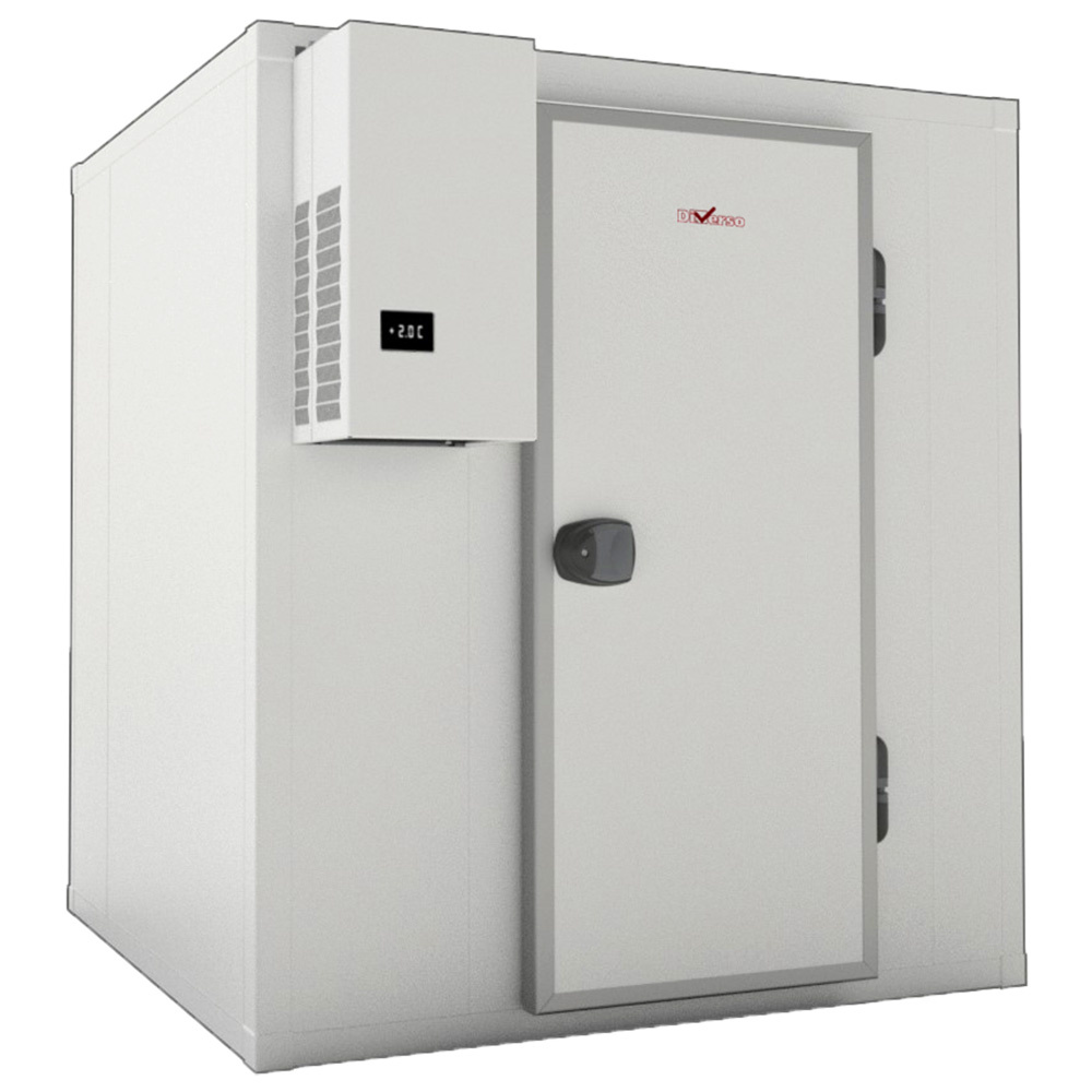 Kamer ISO 60 met groep, afm. int. 1830 x 1630 xh 2030 mm (6,06 m³ )